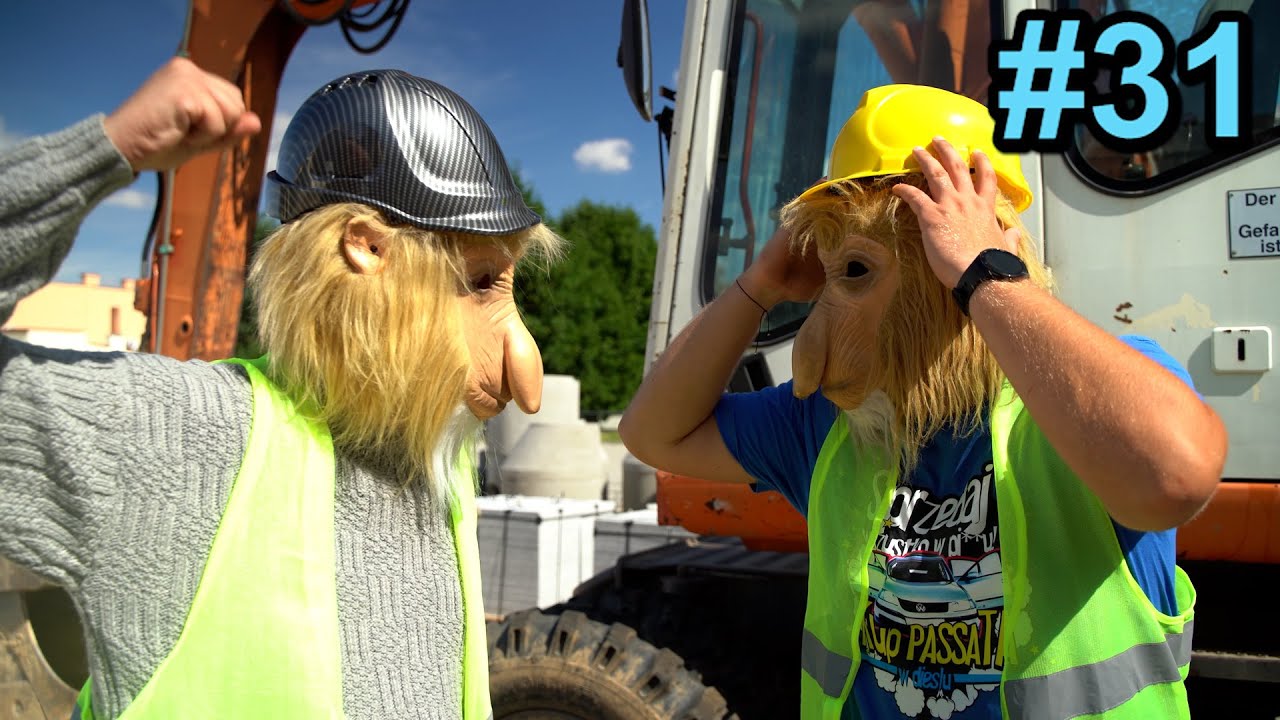 MAGICZNY ZEGAREK, STRÓŻ NA BUDOWIE, TEŚCIOWA I PICIE- Żarty Janusza odc. 31