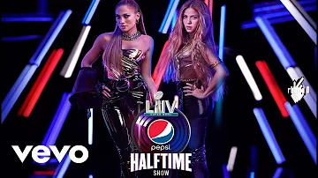 Pepsi Super Bowl 54 Halftime Show "Studio Version" feat. Jennifer Lopez & Shakira! | NFL