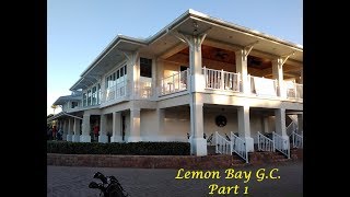 Lemon Bay - YMCA scramble Part 1 - Starting out on fire.