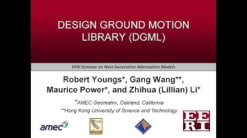 Design Ground Motion Library (DGML)