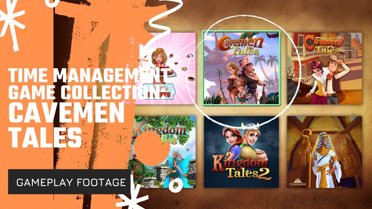Cavemen Tales Time Management Game Collection Gameplay Switch