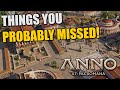 9 THINGS YOU TOTALLY MISSED in Anno 117 Pax Romana!