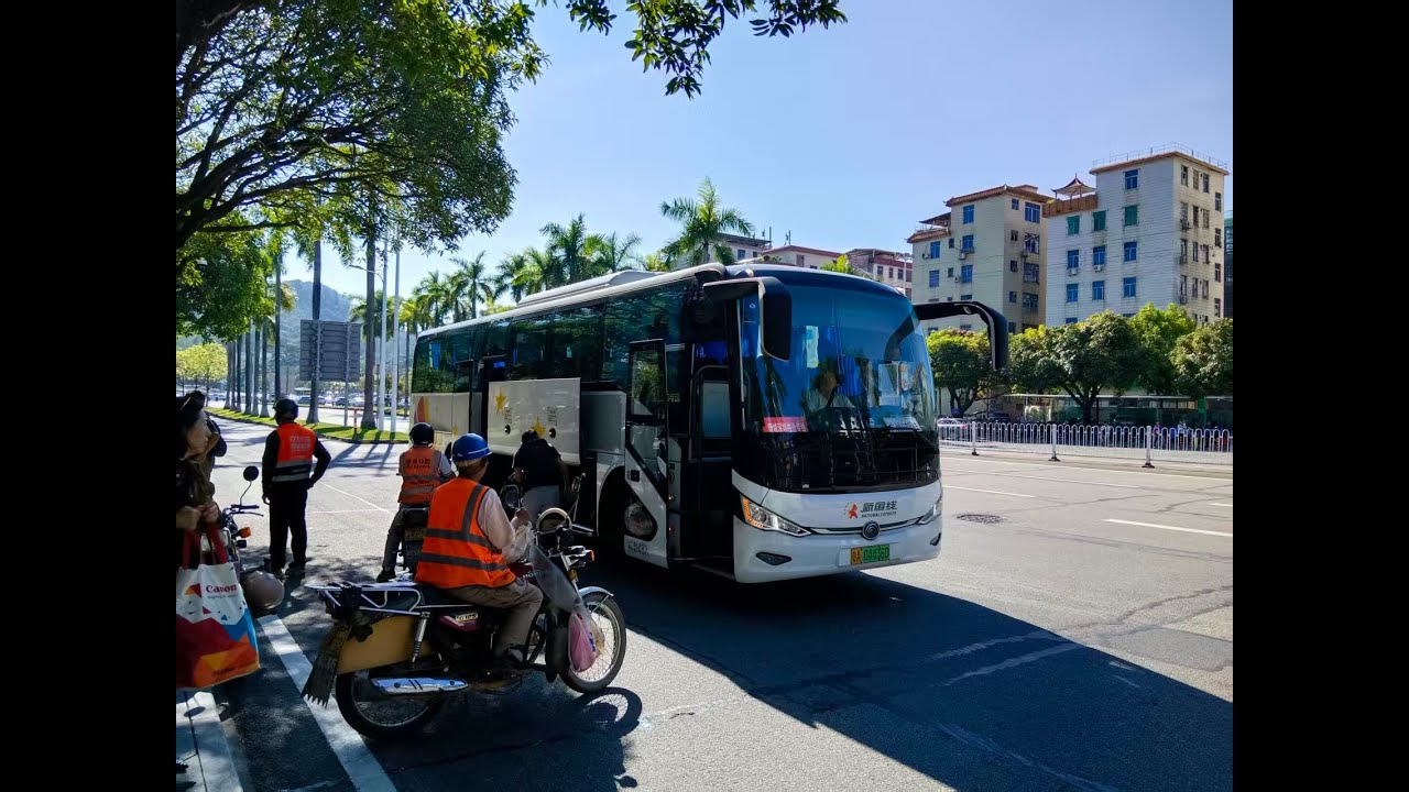 [Inter-city Bus in China] Shenzhen Grand Theater to Guangzhou Zengcheng Square Metro Station（1x）