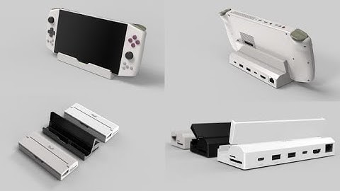 Aya Neo docking stations unboxing (White & Retropower)