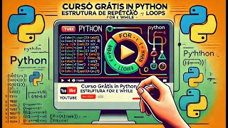 Curso de Python | Estrutura de Repetição Loops For e While