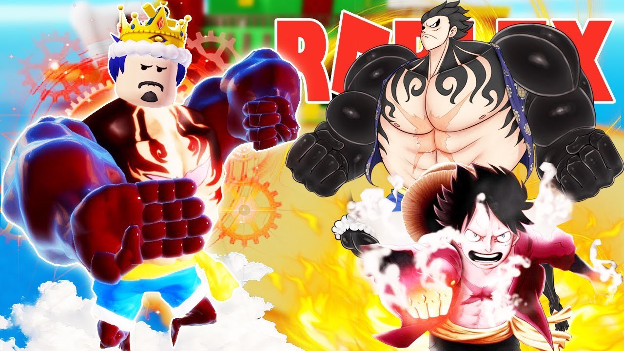 Roblox Chỉ Vi To Mo Ma Mất Gear 4 Của Luffy King Piece - gomu showcase roblox king piece youtube