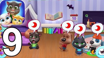 My Talking Tom Friends Gameplay Walkthrough Video Part 9 (iOS Android)