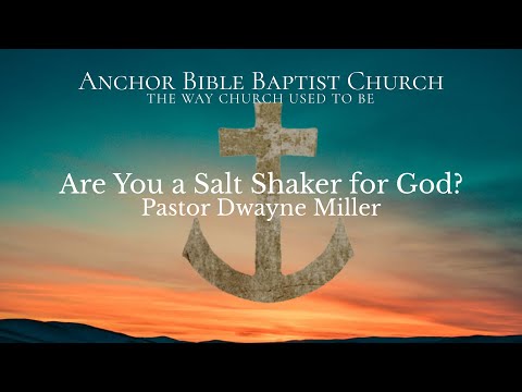 Are You a Salt Shaker for God? | Matthew 5: 13-16