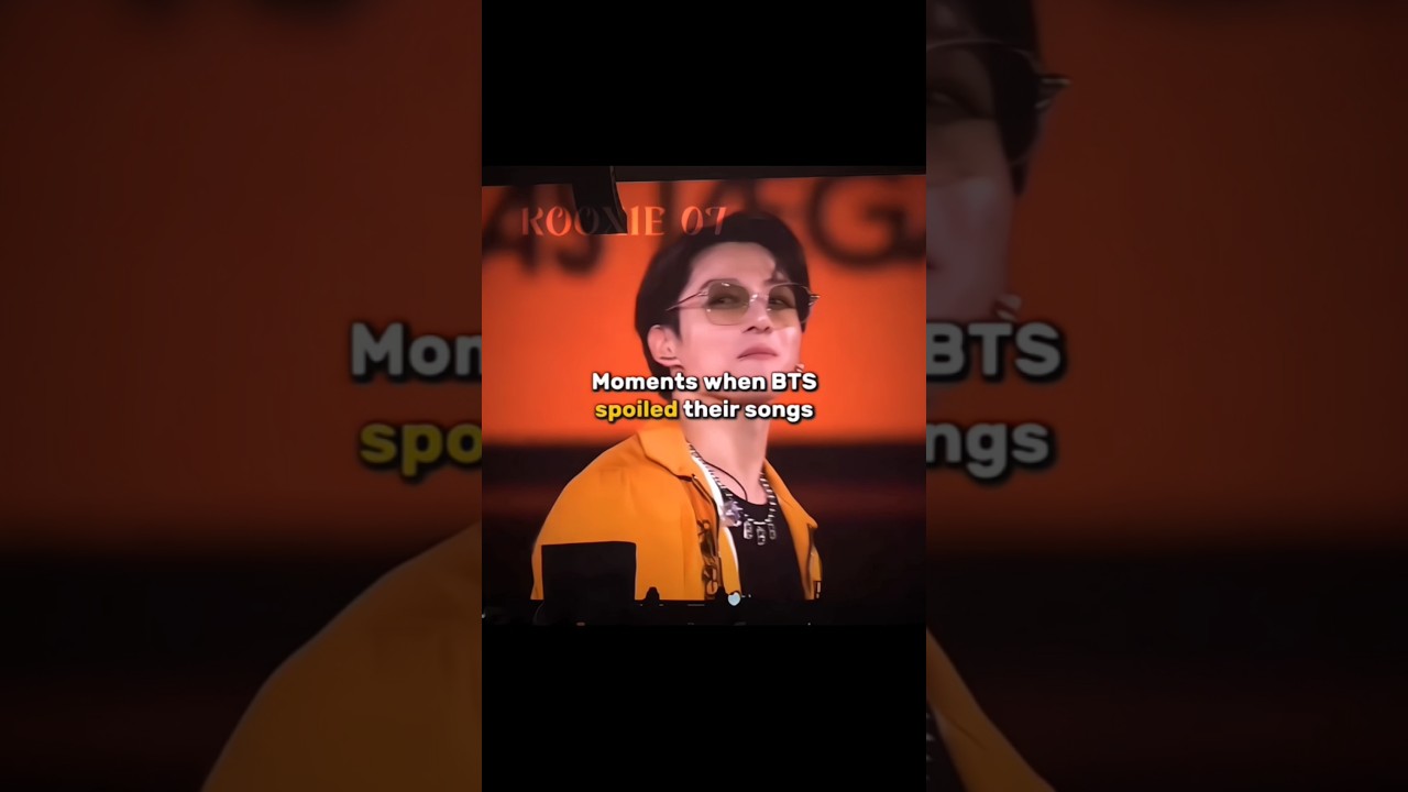 Bts spoiling their songs!💀 