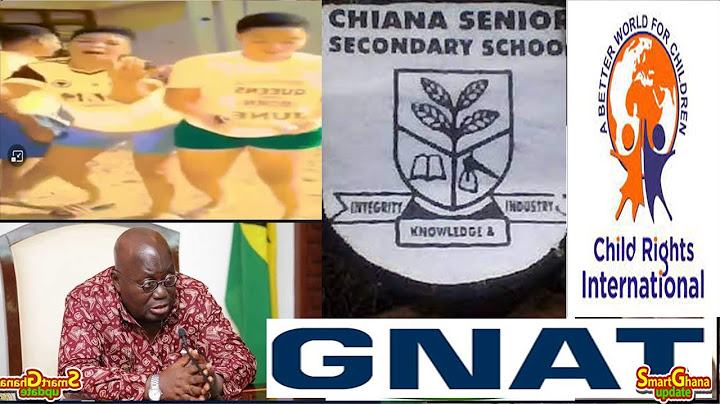 Chiana SHS students apologies to Prez Akufo Addo – GNAT clash with Child Right on no victimization