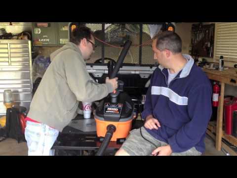 RIDGID WD4070 4 gallon 5 hp Wet Dry Vac - Overview