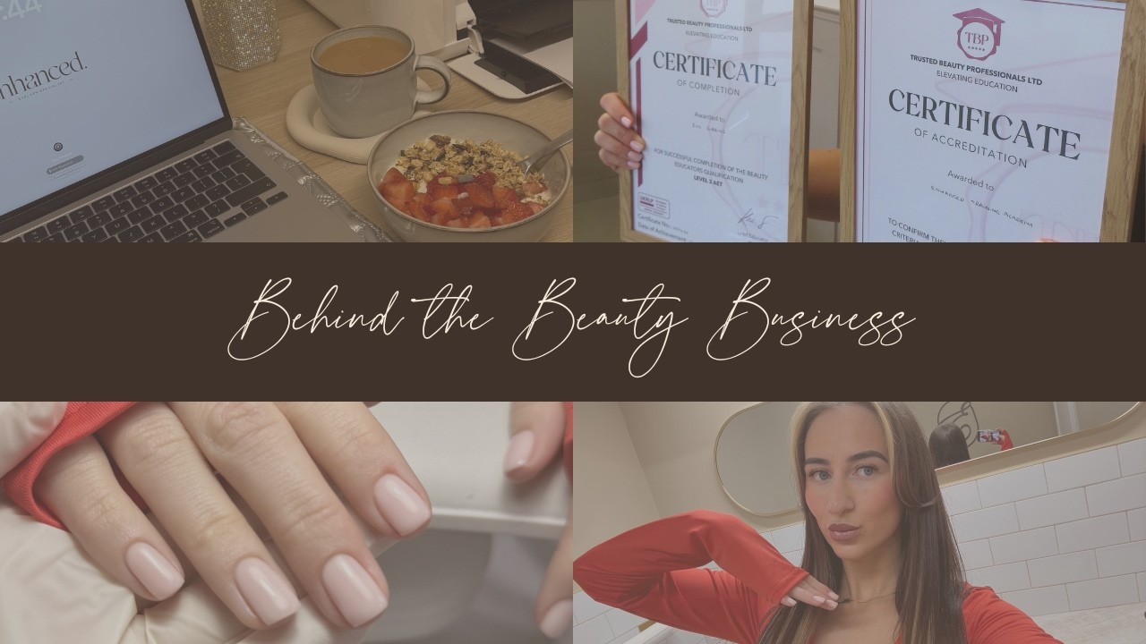 Behind the Beauty Business | Weekend Reset: Beauty Maintenance + Lash Brand Launch BTS 🤎