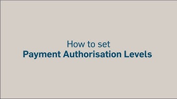 Capitec Business | Online Banking | How to Set Payment Authorisation Levels