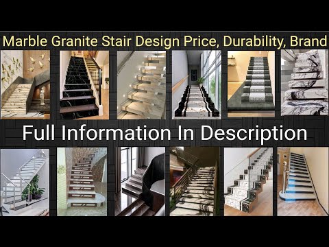 Best 50+ Granite And Marble Staircase Designs 2021