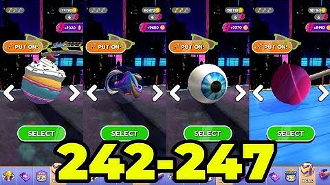 Going Balls, SpeedRun, Going Balls Portal Run Gameplay Level 242-247