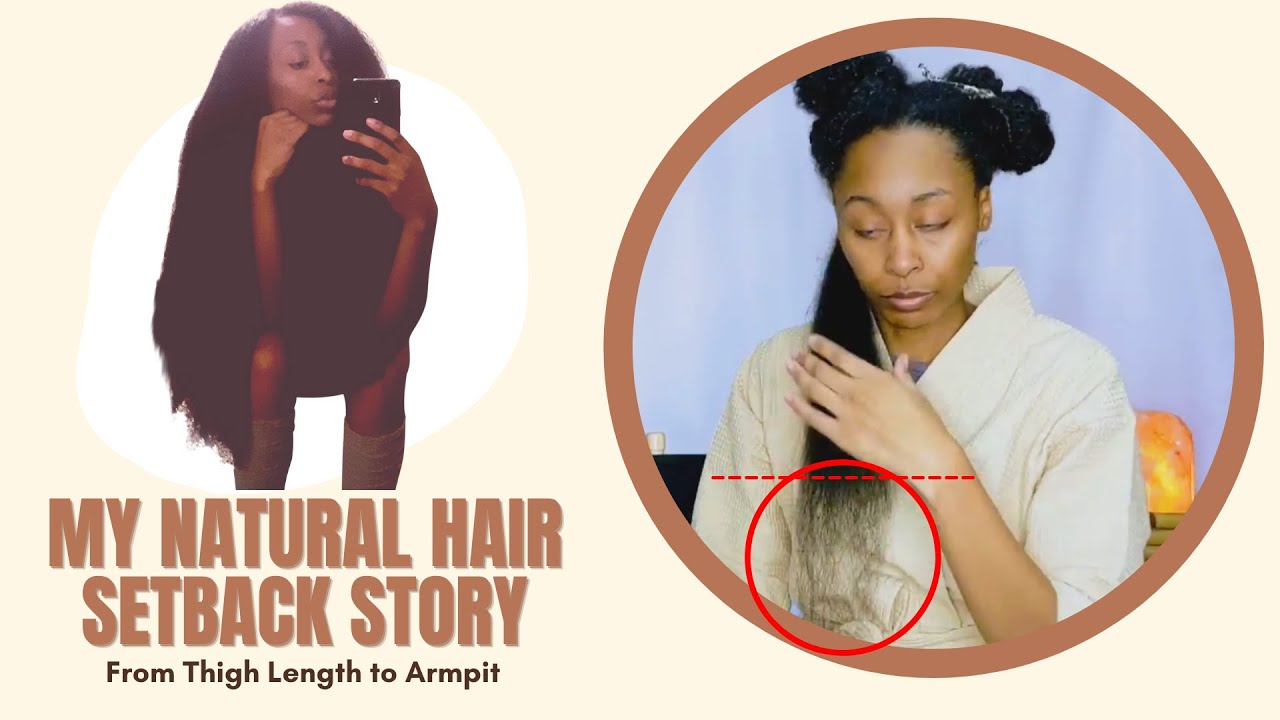From THIGH LENGTH to ARMPIT LENGTH - [My Natural Hair Setback Story] -  Pandemic 2020 – Tuscaney