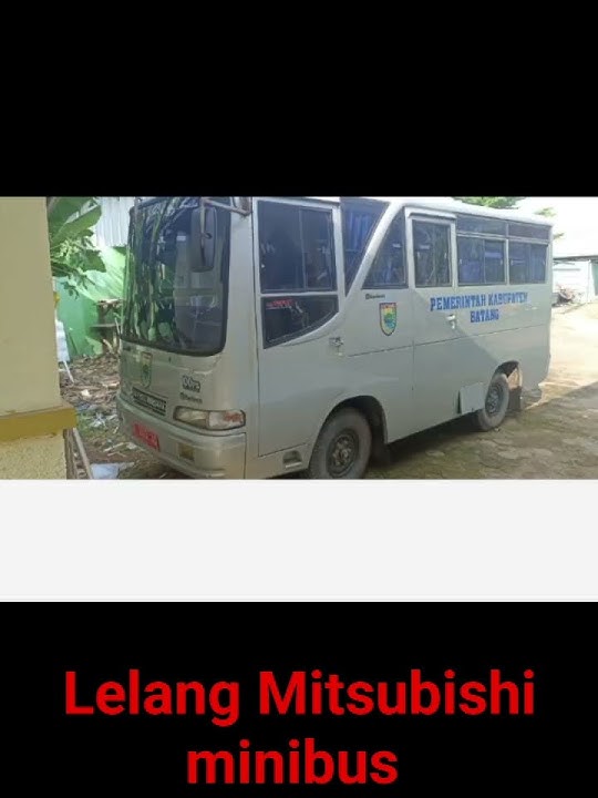 lelang Mitsubishi minibus