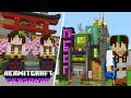 Statues shops  shrines  hermitcraft 10  ep13