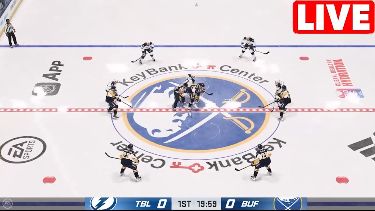 NHL LIVE - Buffalo Sabres vs Tampa Bay Lightning - 20th Jan 2024 | NHL