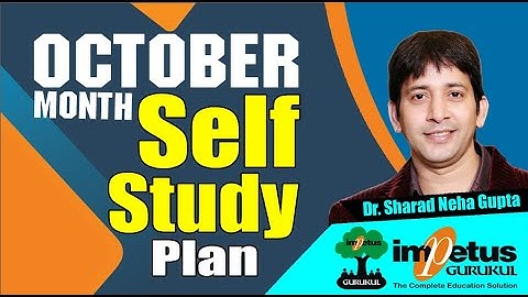 October Month Self Study Plan | NEW BATCH For NIMCET 2023 & 2024 Students |Impetus Gurukul New Batch