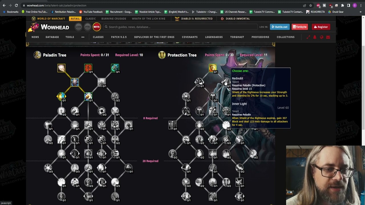 My Thoughts On Protection Paladin Talents Dragonflight Alpha YouTube