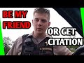 Exercising Your Right To Remain Silent Is Disrespectful And Earns You A Ticket
