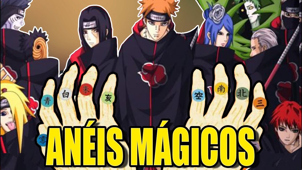 Os Aneis Da Akatsuki Youtube