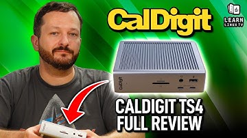 Testing the CalDigit TS4 Thundebolt Dock on Linux (Quick Review)