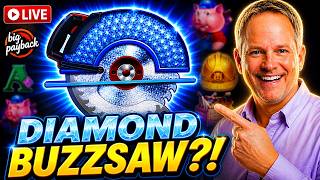 🔴 IT'S TIME FOR THE DIAMOND BUZZ SAW on Huff N' Even More Puff Grand! BIG PAYBACK LIVE SLOTS!