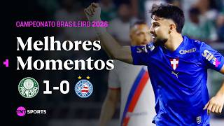 FLACO LÓPEZ DECIDE EM FALHA DO GOLEIRO E VERDÃO ENCOSTA NA LIDERANÇA | PALMEIRAS 1X0 BAHIA