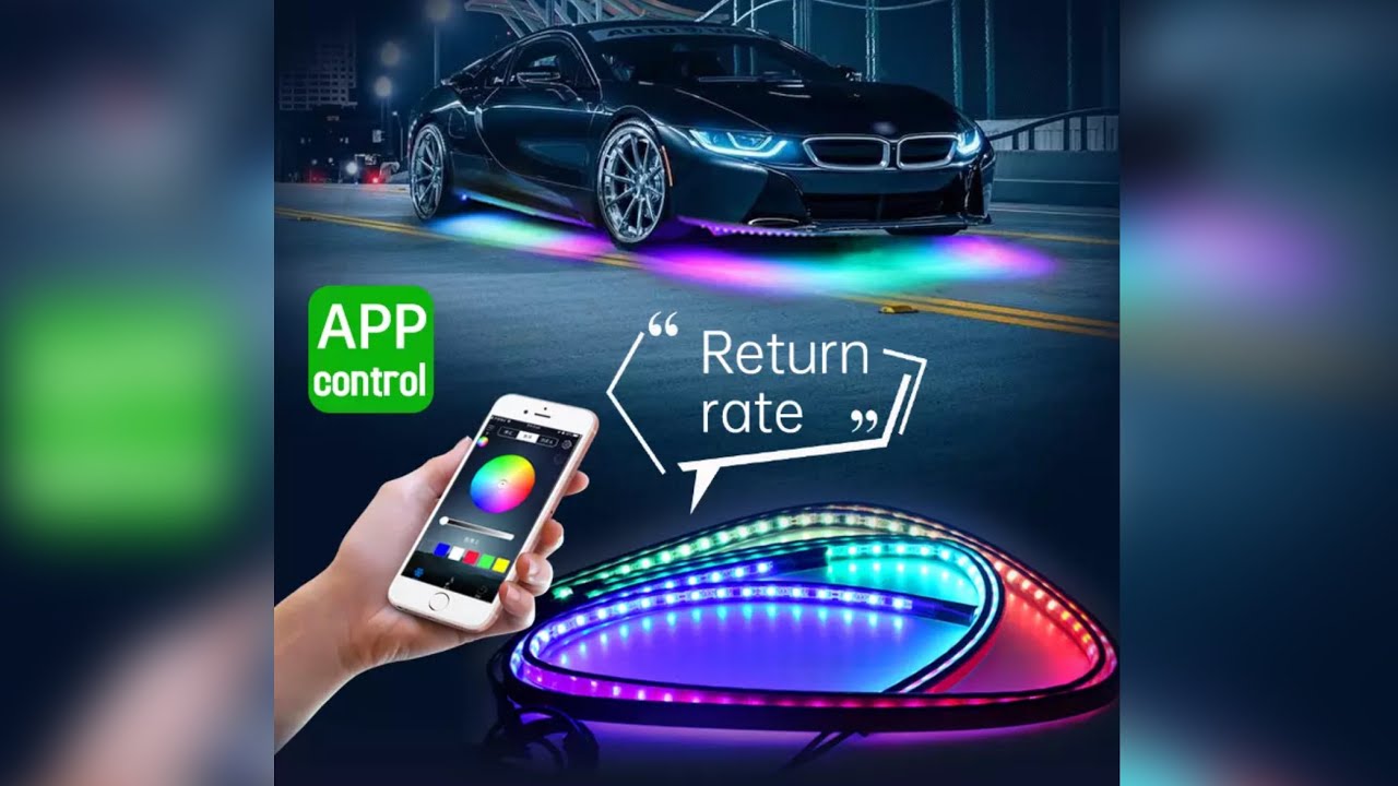 Tr De Ilk Kayar Arac Alti Neon Led Montaji Bluetooth Modullu Ford Fiesta Youtube