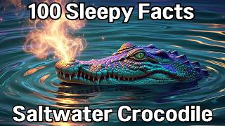 2 Hours of Gentle Saltwater Crocodile Facts | Calm Science for Sleep screenshot 2