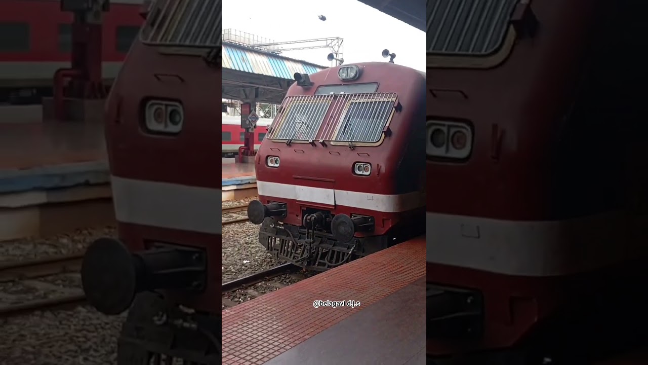 Kashmir train in Belagavi railway station subscribe support