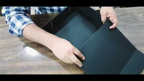 Gift Boxes | Collapsible Magnetic Closure Box | Assembly | JCB