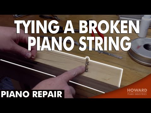 piano-repair---tying-a-broken-piano-string