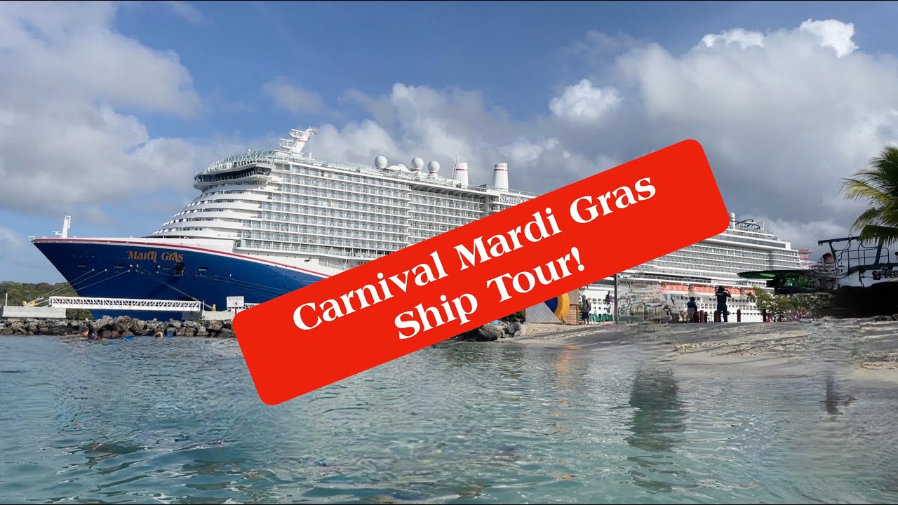 Carnival Mardi Gras Ship Tour YouTube