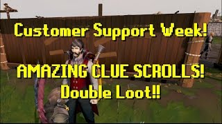 RS Updates | Customer Support Week | CLUE SCROLL ANSWER CHART! Net Worth