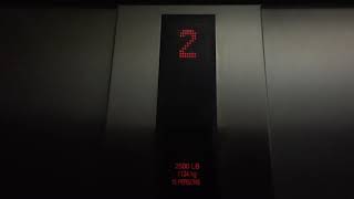 1980 US (mod KONE) Hydraulic Elevator @ Hillside Colony Condos Mission Hills, San Diego, CA