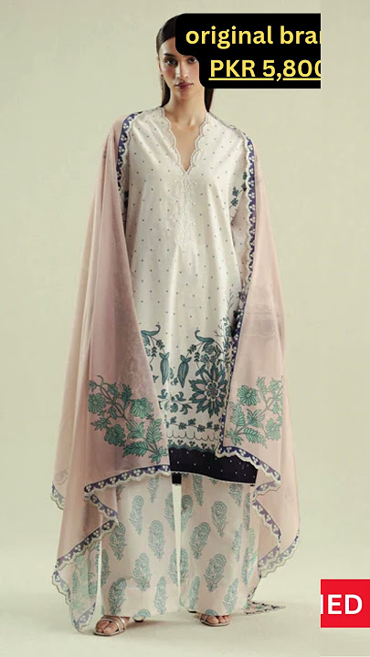CoCo by Zara shahjaha Cambric Unstitched 3p 2025