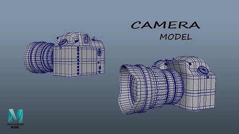 How to make 3d camera model in --- MAYA ANIMATION