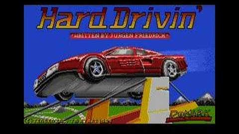 Hard Drivin Intro (Atari ST)