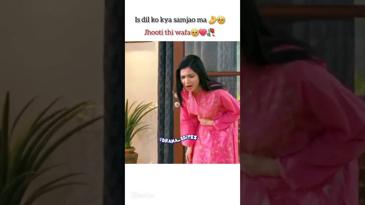 Is dil ko kya smjao ma juthi the wafa🥀💔🥺 mohra