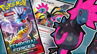POKEMON TEMPORAL FORCES BOOSTER PACK opening and DRAWING new forms for the POKEMON!