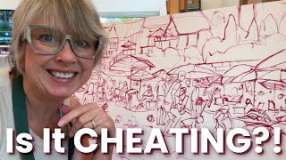 Is it cheating to trace as an artist?