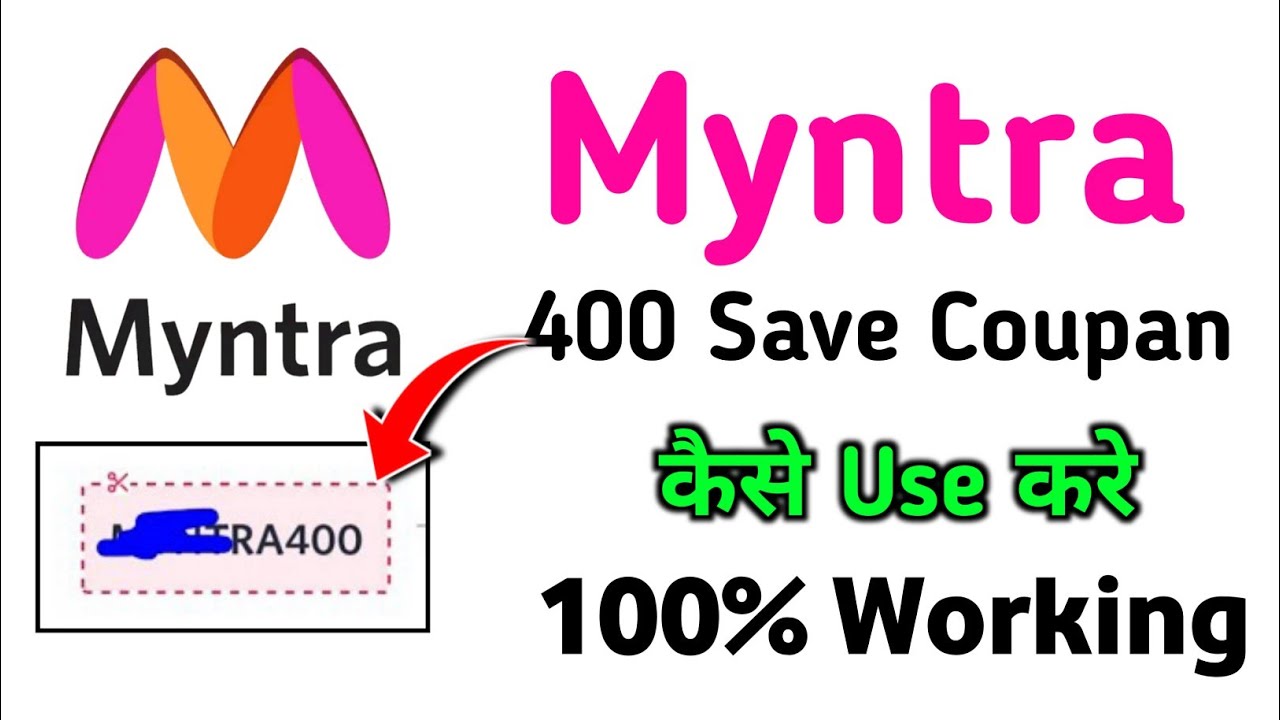 Myntra 400 Promo Code Kaise Use Kare 100DiscountMyntra Coupon Kaise Use Kare