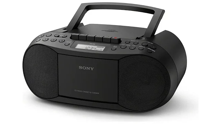 Sony personal audio system cfd-s70 unboxing