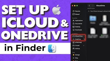 Set Up OneDrive & iCloud in Finder on Mac | Keep Your Files Always Accessible