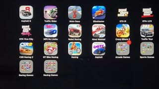 Asphalt 8, Traffic Rider, Moto Race, Bike Master, GTA III, GTA: LCS, GTA Vice City, NFS No Limits... screenshot 5