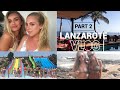 FOLLOW US IN LANZAROTE | PART 2 VLOG | SYD AND ELL