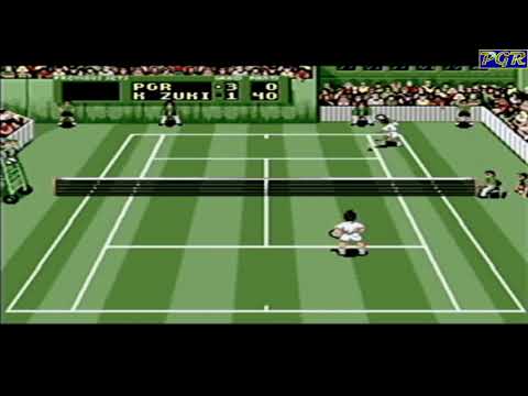 Pete Sampras Tennis, Sega Megadrive, no commentary